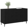 Consola Negra de Roble 100x36x60 cm de Madera de Ingeniería de , Aparadores - Ref: Foro24-862959, Precio: 121,80 €, Descuento...