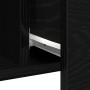Consola Negra de Roble 100x36x60 cm de Madera de Ingeniería de , Aparadores - Ref: Foro24-862959, Precio: 121,80 €, Descuento...