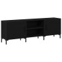 Cabinet de Televisión Negro Roble 150x30x50 cm Madera Elaborada de , Muebles TV - Ref: Foro24-862962, Precio: 122,50 €, Descu...