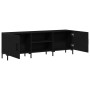 Cabinet de Televisión Negro Roble 150x30x50 cm Madera Elaborada de , Muebles TV - Ref: Foro24-862962, Precio: 122,50 €, Descu...