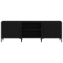 Cabinet de Televisión Negro Roble 150x30x50 cm Madera Elaborada de , Muebles TV - Ref: Foro24-862962, Precio: 122,50 €, Descu...