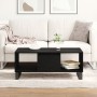 Mesa de café Negro Roble 90x50x36,5 cm Madera engineered de , Mesas de centro - Ref: Foro24-862964, Precio: 88,55 €, Descuent...