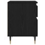 Cabinete de Noche  Negro Roble 40x35x50 cm Madera Elaborada | Foro24.es | Tu tienda online para hogar, jardín y más Foro24.es