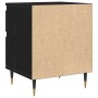 Cabinete de Noche  Negro Roble 40x35x50 cm Madera Elaborada | Foro24.es | Tu tienda online para hogar, jardín y más Foro24.es