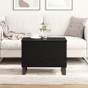 Mesa de Café Elevable Negro Roble 60x44,5x45 cm Madera Elaborada de , Mesas de centro - Ref: Foro24-862967, Precio: 72,98 €, ...