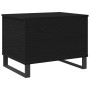 Mesa de Café Elevable Negro Roble 60x44,5x45 cm Madera Elaborada de , Mesas de centro - Ref: Foro24-862967, Precio: 72,98 €, ...