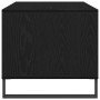 Mesa de Café Negra de Roble 90x49x45 cm de Madera Elaborada de , Mesas de centro - Ref: Foro24-862969, Precio: 99,80 €, Descu...