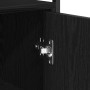 Aparador Negro de Roble 70x30x80 cm de Madera Ingenierizada de , Aparadores - Ref: Foro24-862972, Precio: 79,58 €, Descuento:...