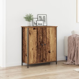 Buffet Madera Antigua 70x30x80 cm Madera Aglomerada y Acero de , Aparadores - Ref: Foro24-862973, Precio: 77,59 €, Descuento: %