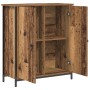 Buffet Madera Antigua 70x30x80 cm Madera Aglomerada y Acero de , Aparadores - Ref: Foro24-862973, Precio: 77,59 €, Descuento: %