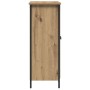 Aparador de Roble Artesanal 70x30x80 cm de Madera Ingenierizada y Acero de , Aparadores - Ref: Foro24-862974, Precio: 77,59 €...