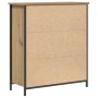 Aparador de Roble Artesanal 70x30x80 cm de Madera Ingenierizada y Acero de , Aparadores - Ref: Foro24-862974, Precio: 77,59 €...