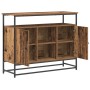 Consola de Madera Vieja 100x35x80 cm Madera Compuesta y Acero de , Aparadores - Ref: Foro24-862976, Precio: 108,20 €, Descuen...