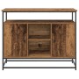 Consola de Madera Vieja 100x35x80 cm Madera Compuesta y Acero de , Aparadores - Ref: Foro24-862976, Precio: 108,20 €, Descuen...