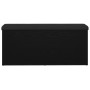 Banco de almacenamiento Negro Roble 100x40x45 cm Madera artificial de , Bancos para recibidores y almacenamiento - Ref: Foro2...
