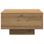 Mesa de café Artisian de roble 55x55x31 cm en madera técnica de , Mesas de centro - Ref: Foro24-862992, Precio: 56,46 €, Desc...