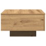 Mesa de café Artisian de roble 55x55x31 cm en madera técnica de , Mesas de centro - Ref: Foro24-862992, Precio: 56,46 €, Desc...
