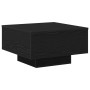 Mesa de café negra de roble 55x55x31 cm, hecha de madera de , Mesas de centro - Ref: Foro24-862993, Precio: 55,10 €, Descuent...