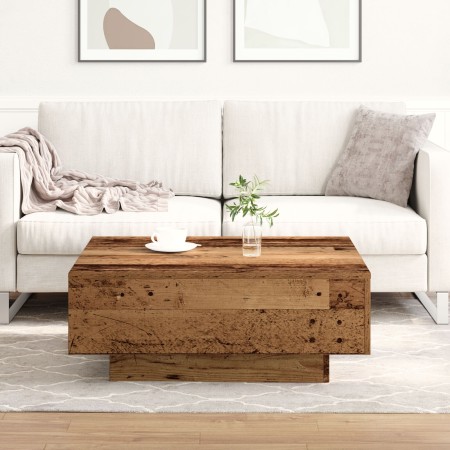 Mesa de café de madera reciclada 80x80x31 cm de , Mesas de centro - Ref: Foro24-862997, Precio: 85,55 €, Descuento: %