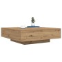 Mesa de Café Roble Artesano Madera de Ingeniería 100 x 100 x 31 cm de , Mesas de centro - Ref: Foro24-863007, Precio: 118,87 ...