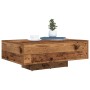 Mesa de Café con Luces LED Madera Vieja 85x55x31 cm de , Mesas de centro - Ref: Foro24-863009, Precio: 72,82 €, Descuento: %