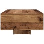 Mesa de Café con Luces LED Madera Vieja 85x55x31 cm de , Mesas de centro - Ref: Foro24-863009, Precio: 72,82 €, Descuento: %