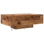 Mesa de Café con Luces LED Madera Vieja 85x55x31 cm de , Mesas de centro - Ref: Foro24-863009, Precio: 72,82 €, Descuento: %