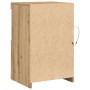 Consola con luces LED Roble Artisan 41x37x67 cm de , Taquillas y armarios de almacenamiento - Ref: Foro24-863020, Precio: 57,...