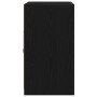 Sideboard con luces LED Roble Negro 41x37x67 cm de , Taquillas y armarios de almacenamiento - Ref: Foro24-863022, Precio: 64,...