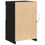 Sideboard con luces LED Roble Negro 41x37x67 cm de , Taquillas y armarios de almacenamiento - Ref: Foro24-863022, Precio: 64,...