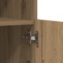 Sideboard de con luces LED Roble Artesano 60x37x67 cm de , Aparadores - Ref: Foro24-863028, Precio: 73,10 €, Descuento: %