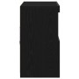 Aparador con Luces LED Roble Negro 81x37x67 cm de , Aparadores - Ref: Foro24-863032, Precio: 91,15 €, Descuento: %