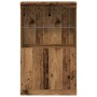 Aparador con Luces LED Madera Vieja 60x37x100 cm de , Aparadores - Ref: Foro24-863033, Precio: 87,64 €, Descuento: %