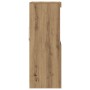 Buffet con luces LED Roble Artesanal 60x37x100 cm de , Aparadores - Ref: Foro24-863034, Precio: 86,20 €, Descuento: -5%%