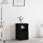 Mueble de TV con Luces LED Madera Negra 41x37x67 cm de , Aparadores - Ref: Foro24-863038, Precio: 58,18 €, Descuento: -5%%