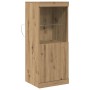 Aparador con Luces LED Roble Artesanal 41x37x100 cm de , Aparadores - Ref: Foro24-863040, Precio: 73,65 €, Descuento: %