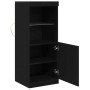 ideshow  con luces LED Roble Negro 41x37x100 cm | Foro24.es | Tu tienda online para hogar, jardín y más Foro24.es