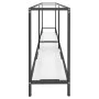 Mesa consola vidrio templado transparente 180x35x75,5 cm de vidaXL, Mesas auxiliares - Ref: Foro24-331702, Precio: 109,18 €, ...