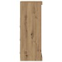 Sideboard con Luces LED de de Roble Artesano 60,5x37x100 cm de , Aparadores - Ref: Foro24-863046, Precio: 81,42 €, Descuento: %