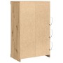 Sideboard con Luces LED de de Roble Artesano 60,5x37x100 cm de , Aparadores - Ref: Foro24-863046, Precio: 81,42 €, Descuento: %