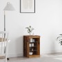 Sideboard de con luces LED Madera Vieja 41x37x67 cm de , Aparadores - Ref: Foro24-863051, Precio: 61,64 €, Descuento: %