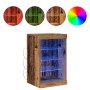 Sideboard de con luces LED Madera Vieja 41x37x67 cm de , Aparadores - Ref: Foro24-863051, Precio: 61,64 €, Descuento: %