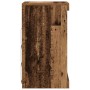 Sideboard de con luces LED Madera Vieja 41x37x67 cm de , Aparadores - Ref: Foro24-863051, Precio: 61,64 €, Descuento: %