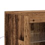 Sideboard de con luces LED Madera Vieja 41x37x67 cm de , Aparadores - Ref: Foro24-863051, Precio: 61,64 €, Descuento: %