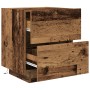 Cabinet de Noche con Luces LED Madera Vieja 45x40x55 cm de , Mesitas de noche - Ref: Foro24-863057, Precio: 79,38 €, Descuent...