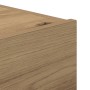 Cabinet de Noche con Luces LED Madera de Roble 45x40x55 cm de , Mesitas de noche - Ref: Foro24-863059, Precio: 79,38 €, Descu...