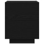 Mesas de Noche con Luces LED 2 pcs Negro Roble 45x40x55 cm de , Mesitas de noche - Ref: Foro24-863062, Precio: 143,05 €, Desc...