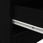 Mesas de Noche con Luces LED 2 pcs Negro Roble 45x40x55 cm de , Mesitas de noche - Ref: Foro24-863062, Precio: 143,05 €, Desc...