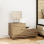 Costurero con luces LED Roble Artesanal 100x36x49 cm de , Mesitas de noche - Ref: Foro24-863064, Precio: 82,18 €, Descuento: %