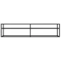 Mueble para TV vidrio templado negro 180x40x40,5 cm de vidaXL, Muebles TV - Ref: Foro24-331723, Precio: 131,99 €, Descuento: %
